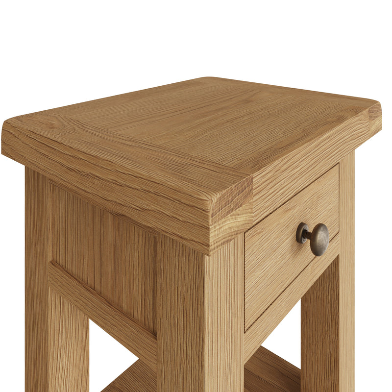 Tunbridge Oak Side Cabinet  42 x 33 x 60 cm