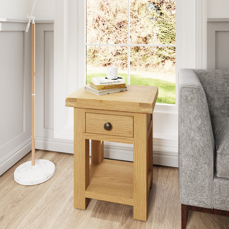 Tunbridge Oak Side Cabinet  42 x 33 x 60 cm