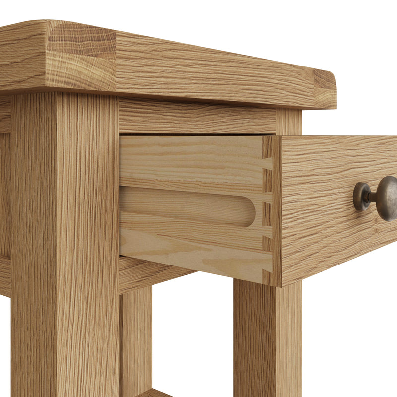 Tunbridge Oak Side Cabinet  42 x 33 x 60 cm