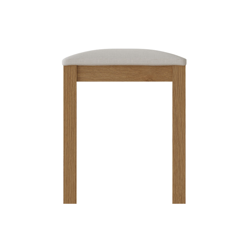 Tunbridge Oak Stool 42 x 35 x 48 cm