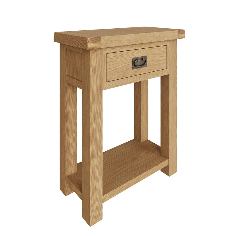 Tunbridge Oak Telephone Table 60 x 30 x 75 cm