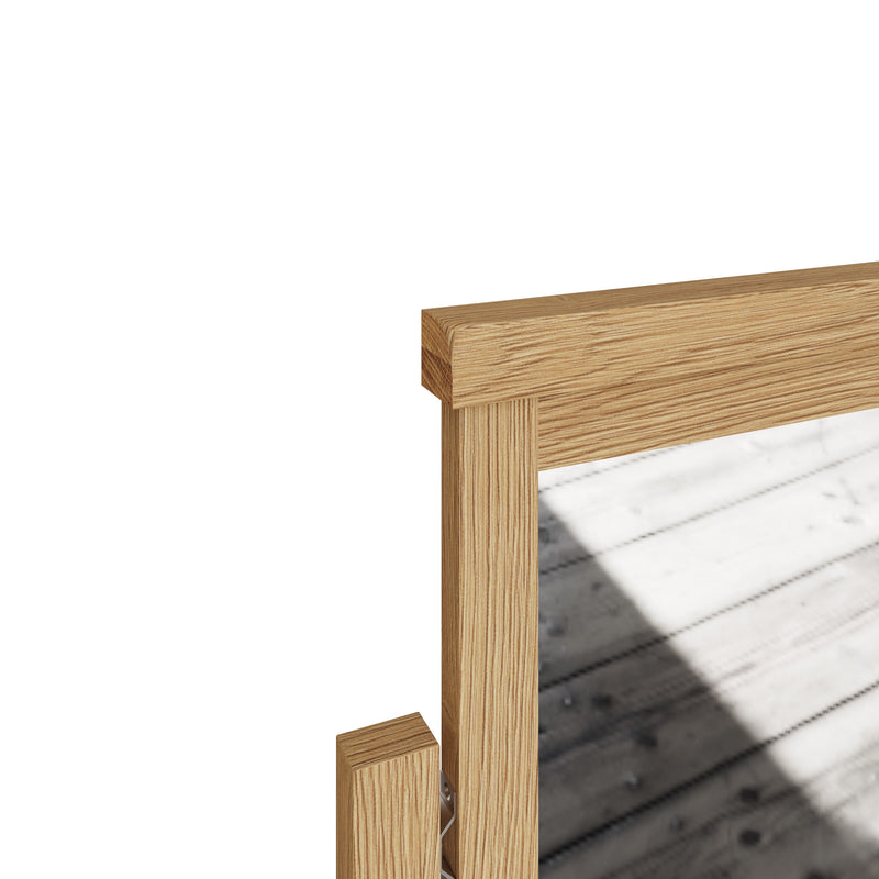 Tunbridge Oak Trinket Mirror 50 x 6 x 55 cm