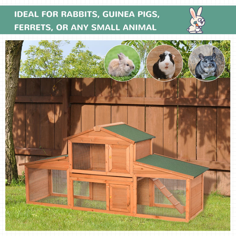 Pawhut Rabbit Hutch