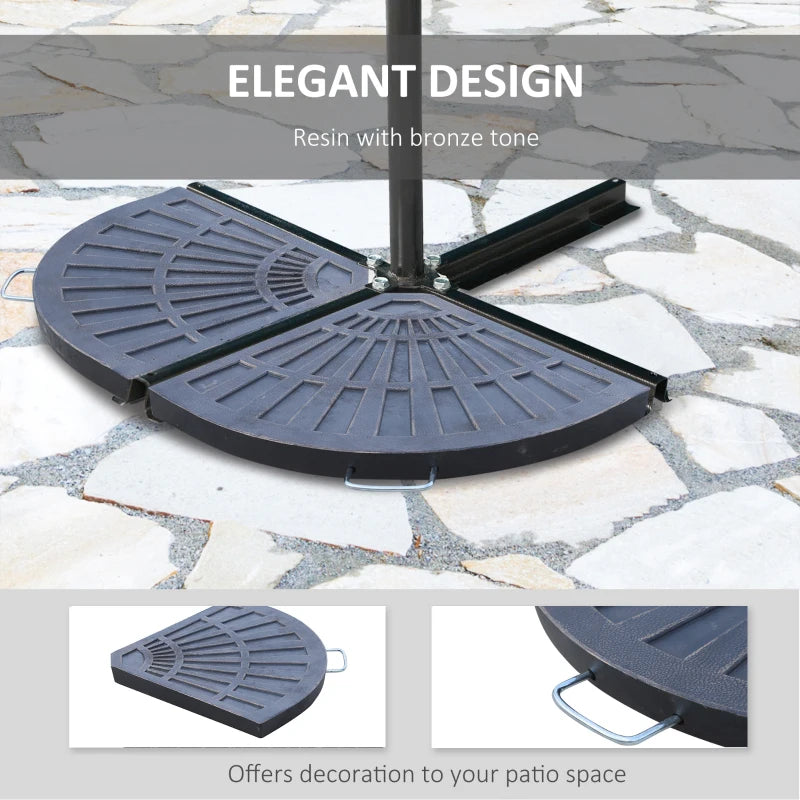 Umbrella Base Textured Set