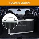 HOMCOM Folding Aluminium Wheelchair Ramp 152x73cm 272KG Capacity for Home