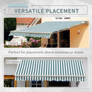 Outsunny Sunshade Awning - Sun-Shielding Canopy
