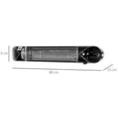 Outsunny 2000W Electric Patio Heater Wall Mounted Heater