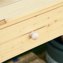 Outsunny Potting Bench Table 151L x 45.5W x 143Hcm
