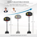 Adjustable Basketball Hoop Stand - 250cm - 365cm