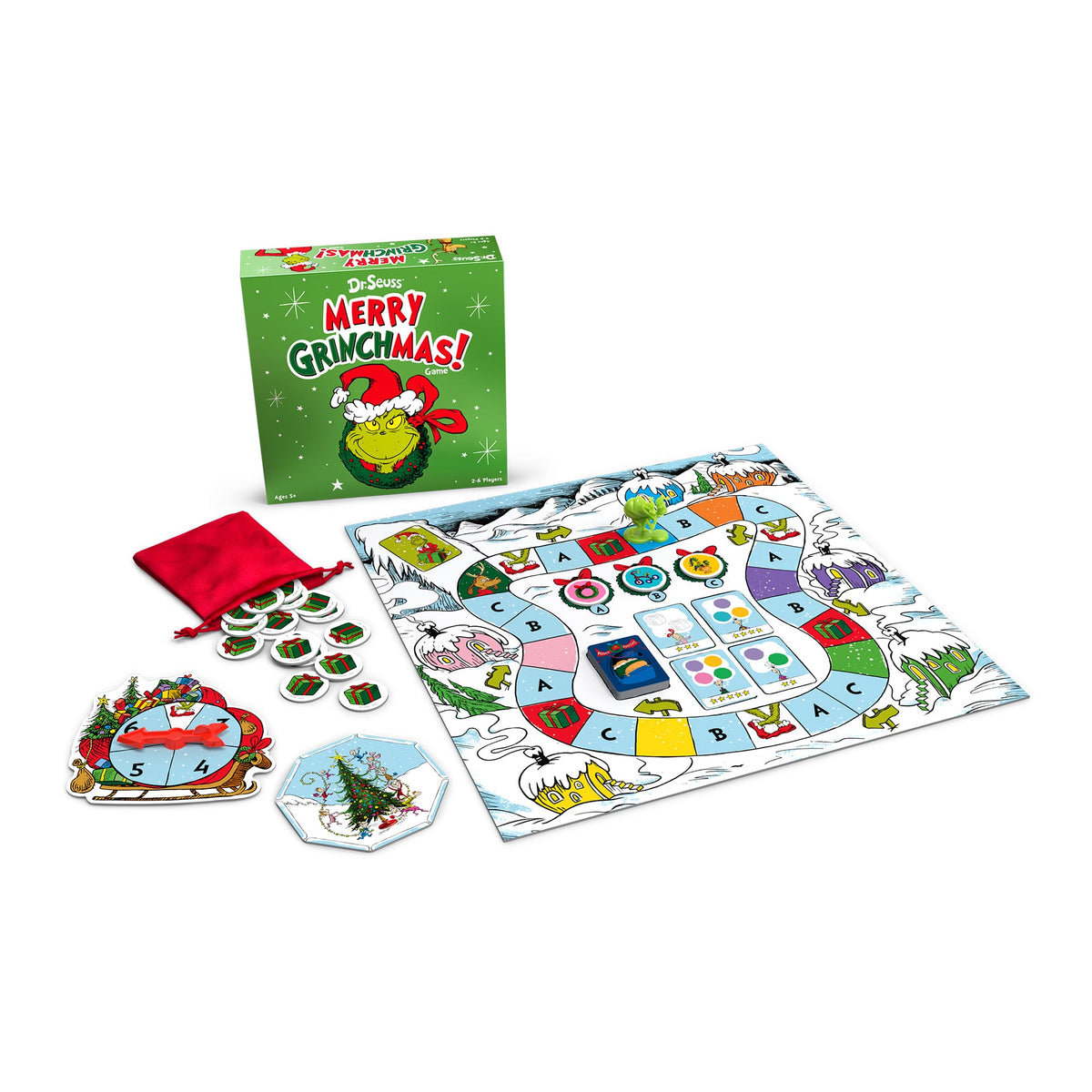 Jeu De Société Merry Grinchmas By Funko - Pour 2 à 6 Joueurs, Thème Le Grinch, Neuf Sous Blister