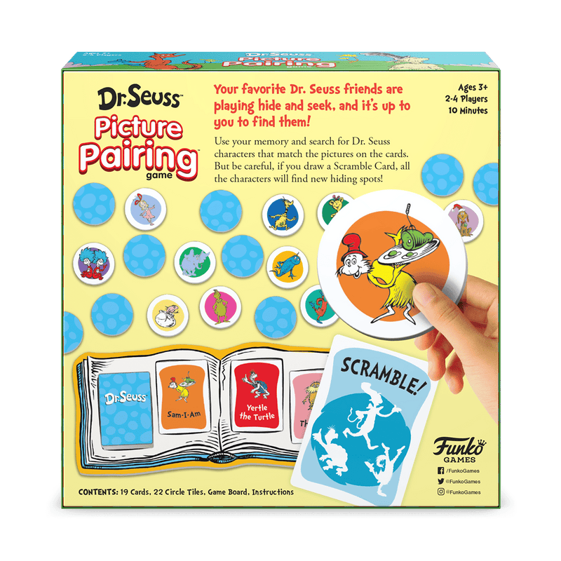 Funko Games Dr Seuss Picture Pairing Game