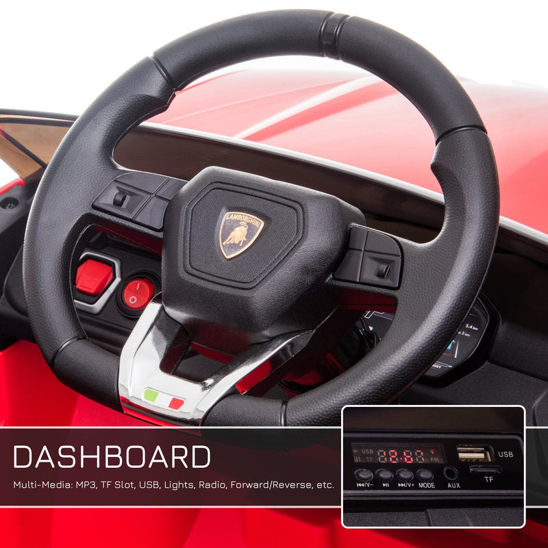 Kids Electric Ride on Car Lamborghini Urus 12V - Red