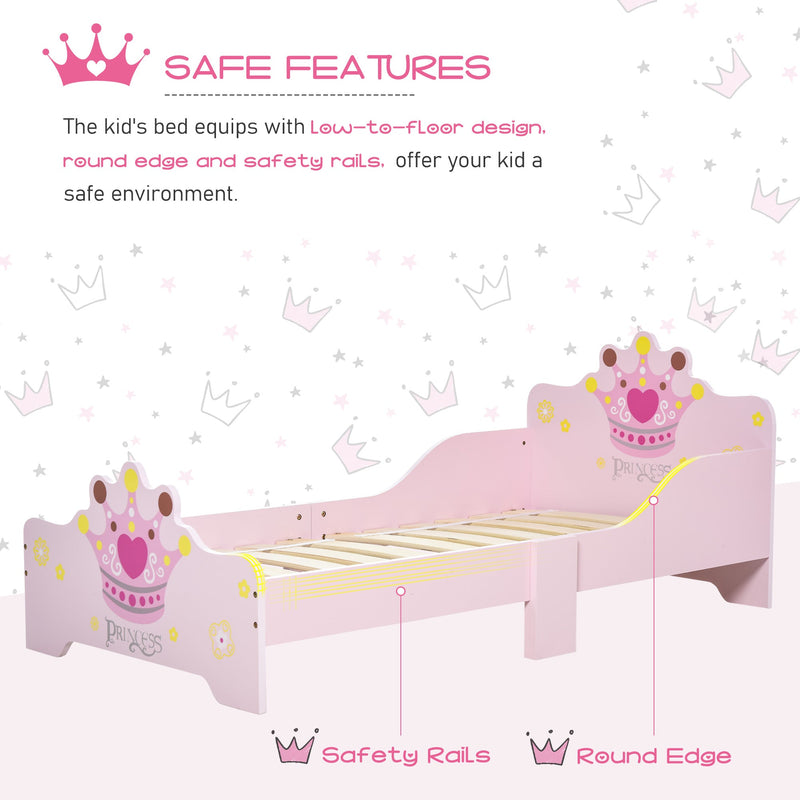 HOMCOM Kids Bed