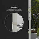 Outsunny 3x3(m) or 3x6m Pop Up Gazebo Side Panels Replacement, 2 Pack, Black