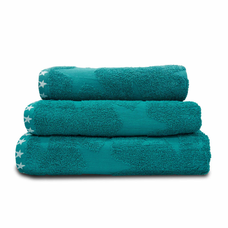 Lewis's Estrella 100% Cotton Towel Range - Teal