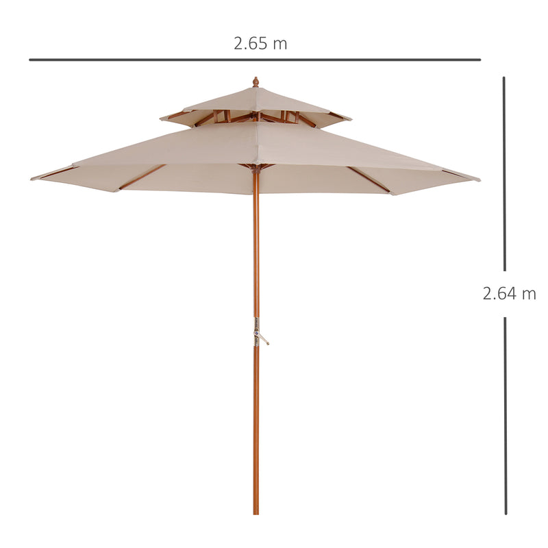 Outsunny Patio Umbrella