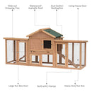 Pawhut Chicken Coop