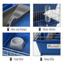 Pawhut Two Tier Small Animal Cage