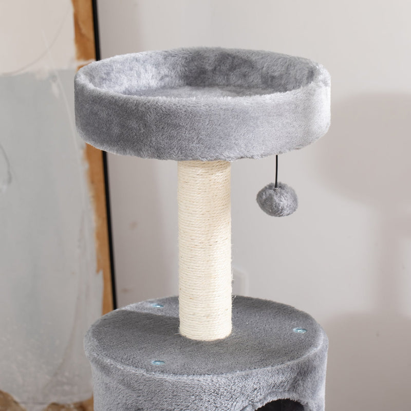 PawHut Cat Tree Tower Activity Center