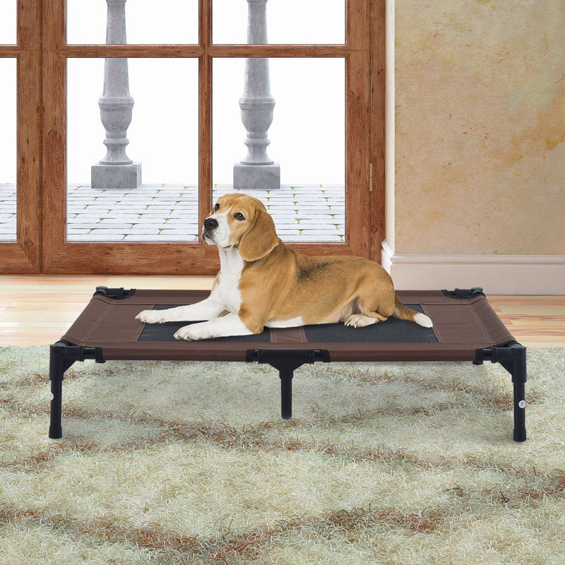 PawHut Pet Bed - Dark Brown
