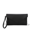 Envelope Clutch Bag - Black