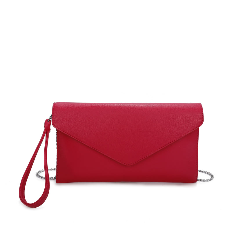 Envelope Clutch Bag - Fuschia Pink