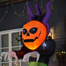 Halloween Inflatable Ghost Pumpkin 2.4m
