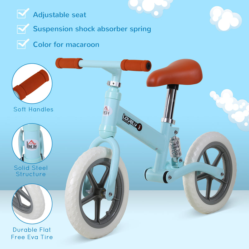 Toddler Balance Bike - Sky Blue