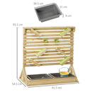 Outsunny Kids Running Water Playset w/ Sink Toys, Water Carts, Tracks