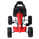 Kids Pedal Go Kart - Red & Black