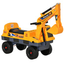 Kids Ride on Excavator Differ - Yellow