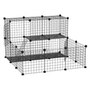 Pawhut Two Door Small Animal Cage