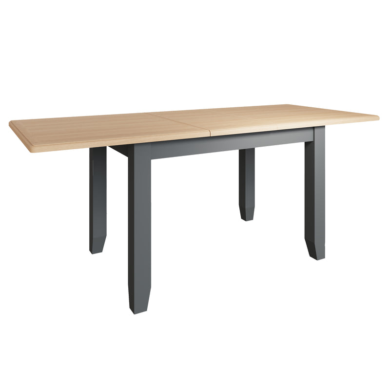 Malmesbury Grey Extending Table 1.6m-2m 160/200 x 85 x 78 cm