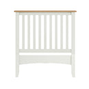 Salisbury Pure White Bed 3' Single 103 x 204 x 110 cm