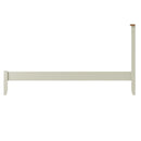 Salisbury Pure White Bed 3' Single 103 x 204 x 110 cm