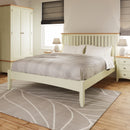 Salisbury Pure White Bed 5' King 166 x 214 x 110 cm