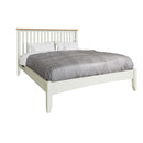 Salisbury Pure White Bed 5' King 166 x 214 x 110 cm
