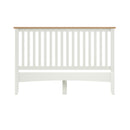 Salisbury Pure White Bed 5' King 166 x 214 x 110 cm