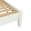 Salisbury Pure White Bed 5' King 166 x 214 x 110 cm