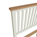 Salisbury Pure White Bed 5' King 166 x 214 x 110 cm