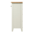 Salisbury Pure White Cabinet 2 Drawer 4 Basket 80 x 30 x 75 cm