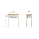 Salisbury Pure White Dressing Table 72 x 40 x 80 cm