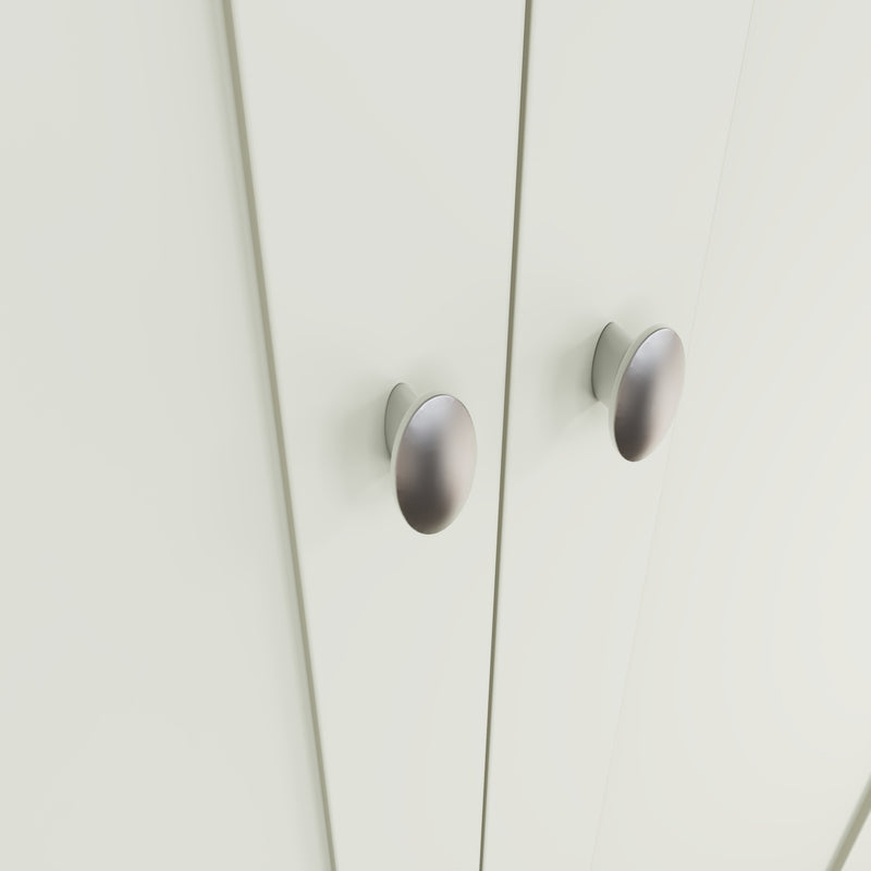 Salisbury Pure White Wardrobe 2 Door Full Hanging 85 x 52 x 180 cm