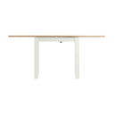 Salisbury Pure White Flip-Top Table 85 x 85 x 78 cm