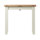 Salisbury Pure White Flip-Top Table 85 x 85 x 78 cm