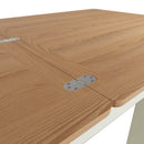 Salisbury Pure White Flip-Top Table 85 x 85 x 78 cm