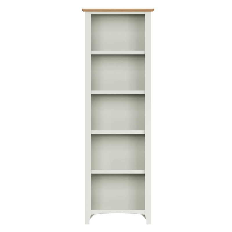 Salisbury Pure White Bookcase Large 60 x 25 x 180 cm