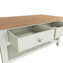 Salisbury Pure White Coffee Table Large 90 x 50 x 45 cm