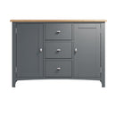 Malmesbury Grey Large Sideboard 115 x 34 x 80 cm