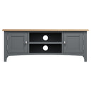 Malmesbury Grey TV Unit Large 120 x 38 x 45 cm